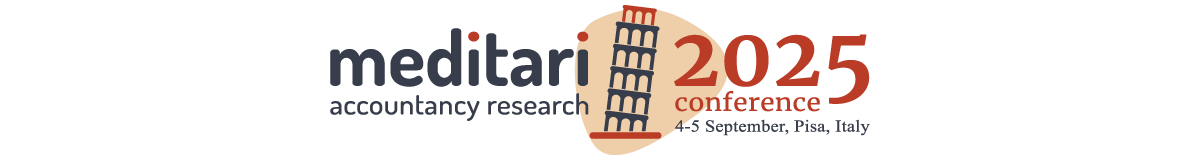 Meditari Accountancy Research Conference 2025, 4-5 September, Pisa, Italy